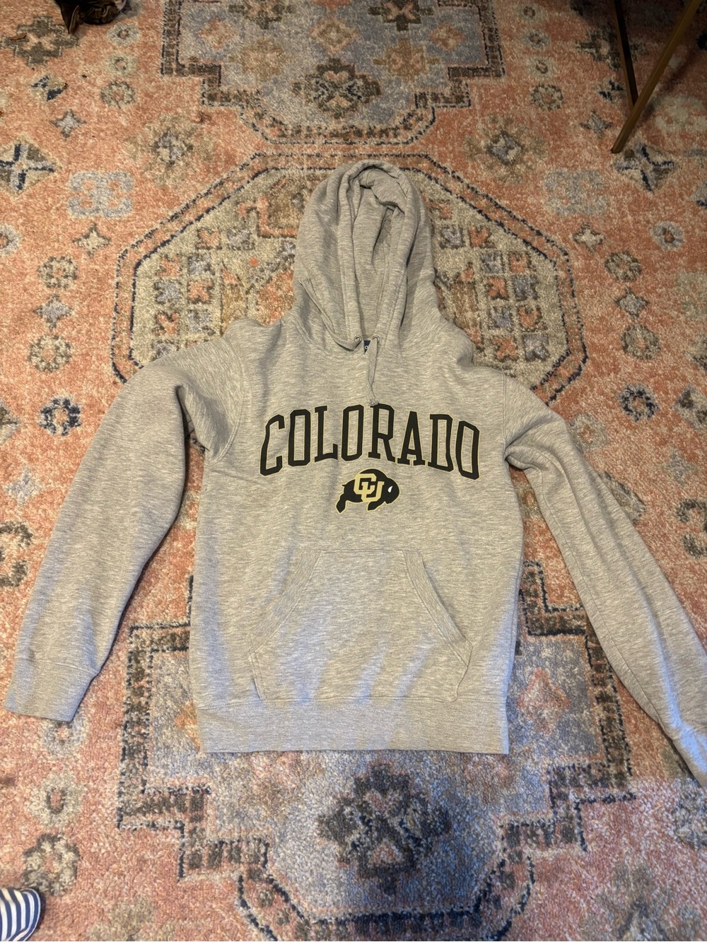 Colorado Boulder Hooded Sweatshirt - Gray